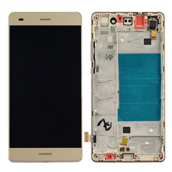 TOUCH+DISPLAY+FRAME HUAWEI P8 LITE ALE-21 DOURADO